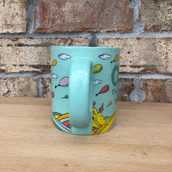 Dr Seuss Oh The Places You'll Go Ceramic Coffee Te Mug 16oz - Picture 3 of 11